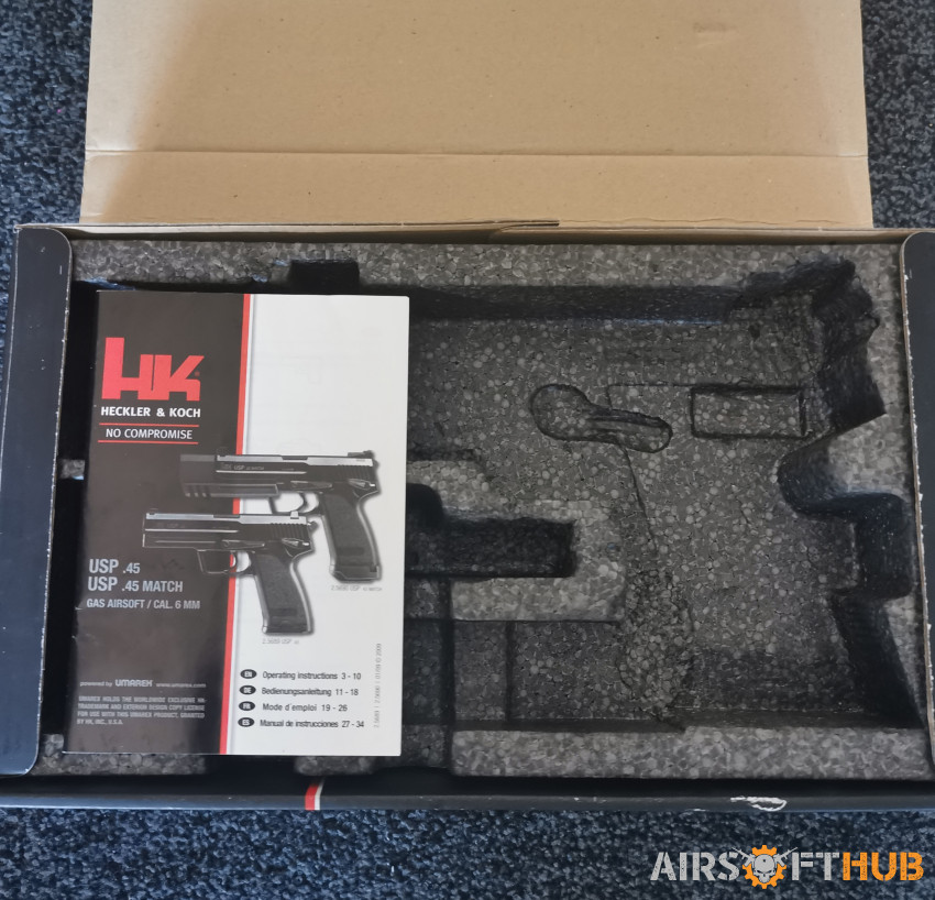 Umarex H&K USP 45 box - Used airsoft equipment