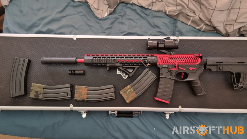 APS ASR-120 Red Dragon Custom - Used airsoft equipment