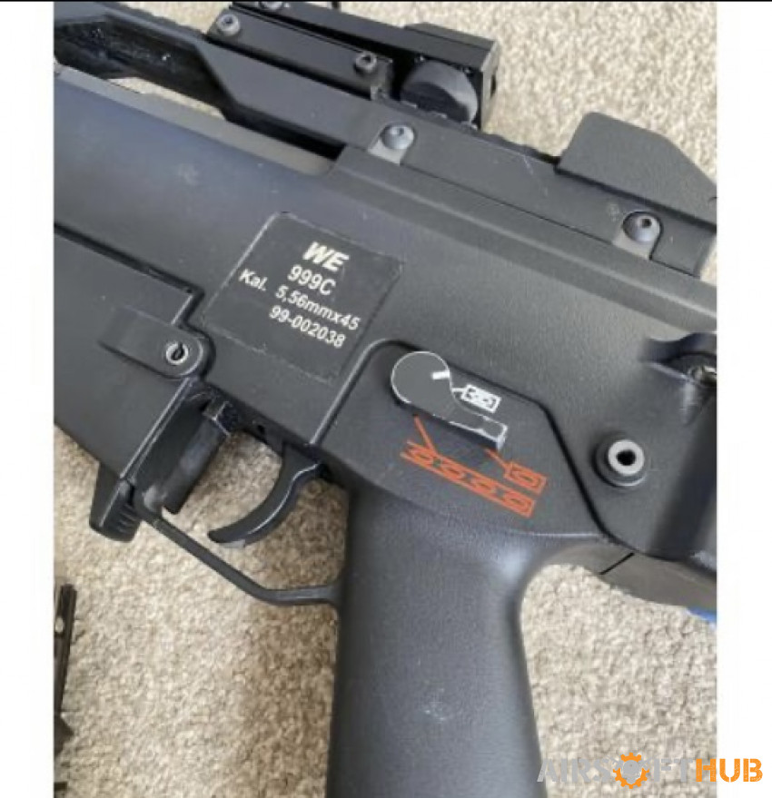 WE G36C GBB - Used airsoft equipment