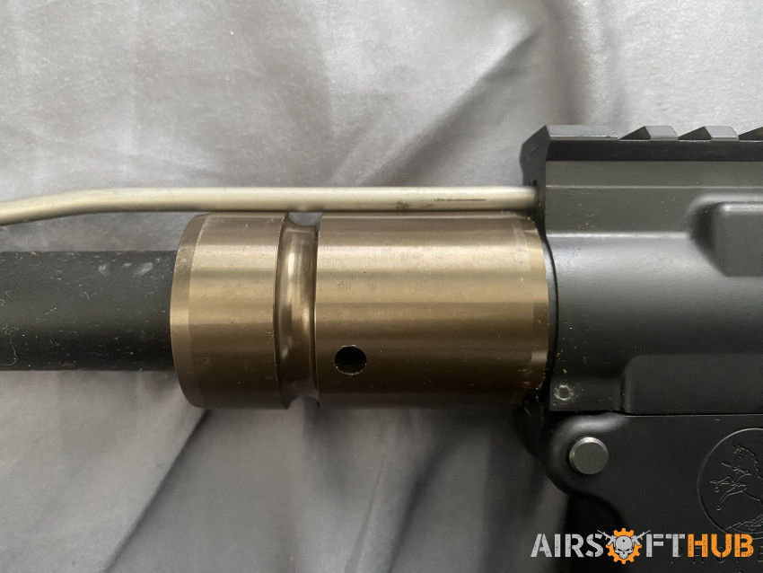 Angry Gun MK16 Geissele Rail - Used airsoft equipment