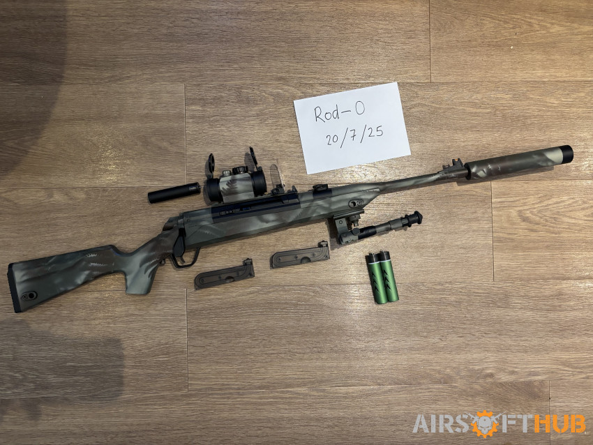 AAC-C1 Athena, Gas Sniper - Used airsoft equipment