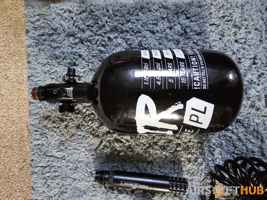 This has been sold - Used airsoft equipment