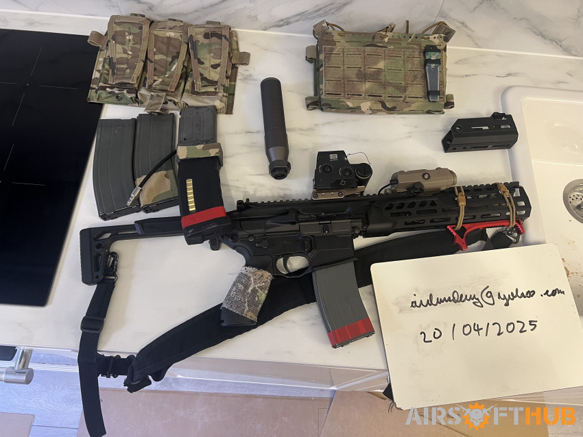 HPA APFG MCX Spear - Used airsoft equipment