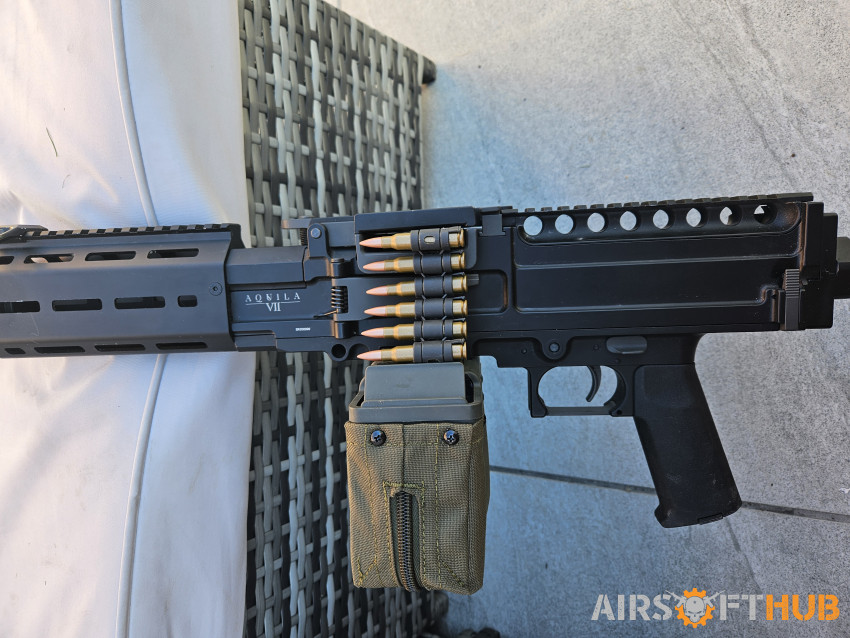 Secuter aquila lmg. - Used airsoft equipment
