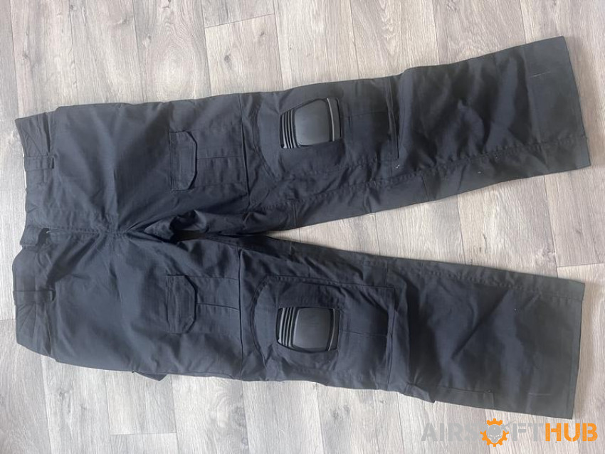 Black Tactical Trousers 38W - Used airsoft equipment