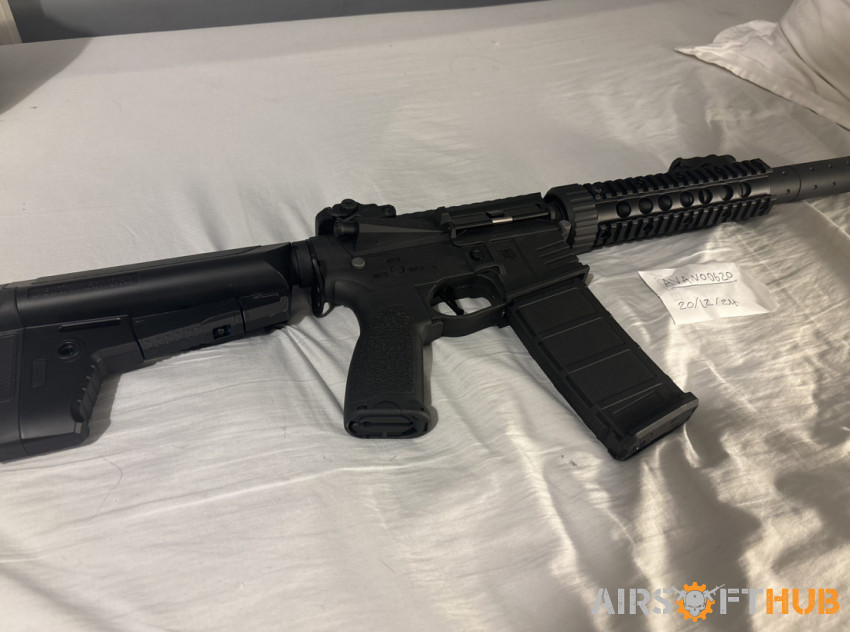 Delta armory AR15/M4 + extras - Used airsoft equipment