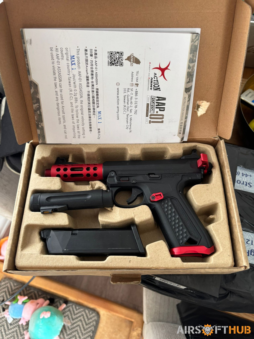 Upgraded AAP-01 Quick Sale - Used airsoft equipment