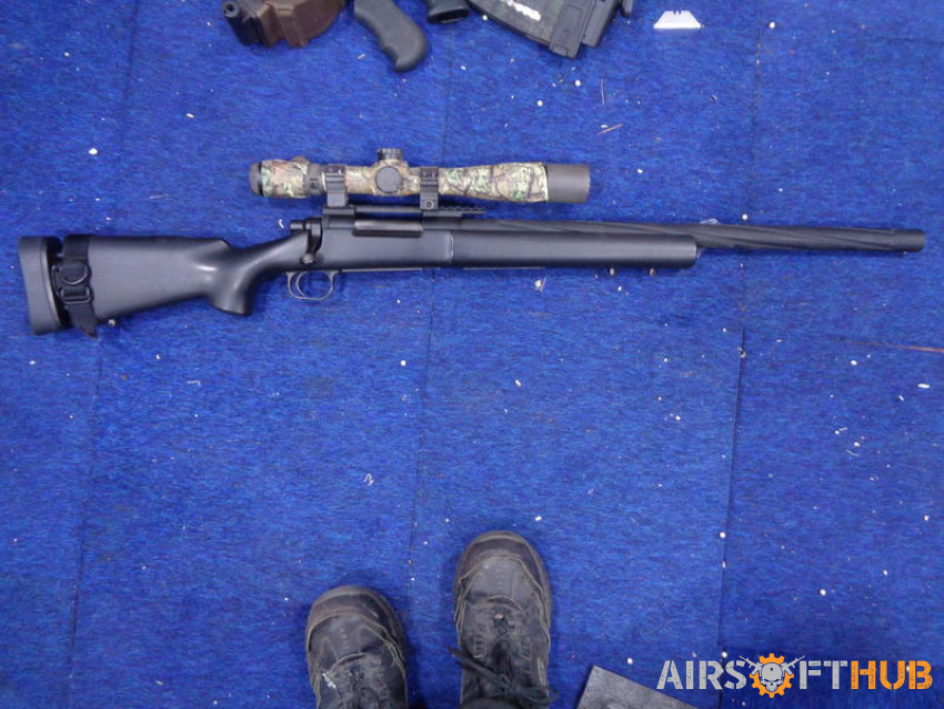 Novritsch SSG24  sniper rifle - Used airsoft equipment