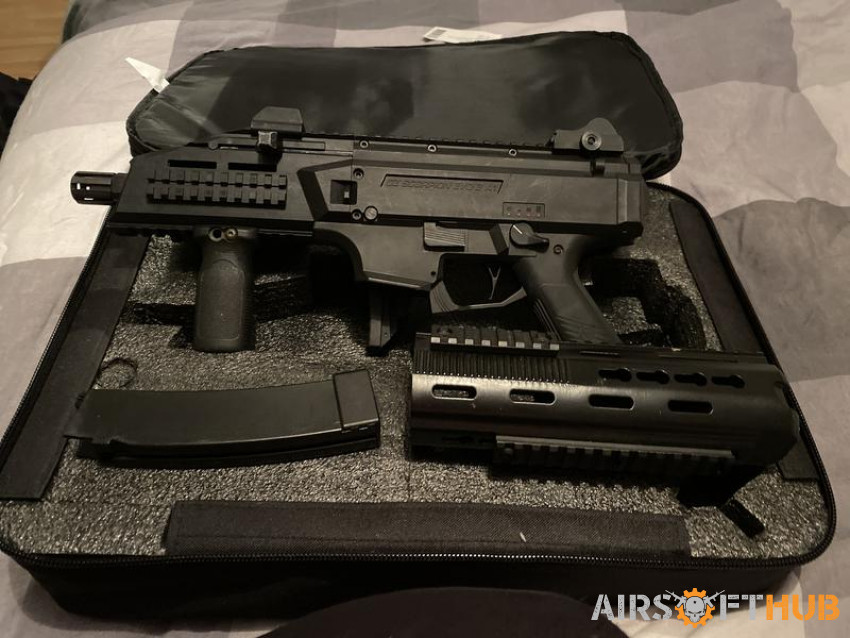 Fully upgraded asg evo - Used airsoft equipment