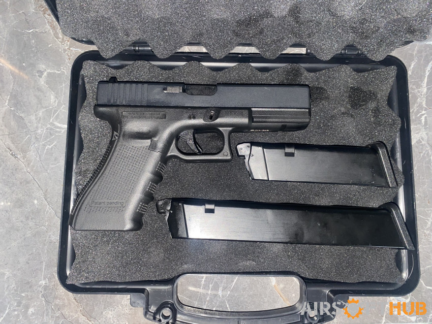 WE EU18 g18 full auto pistol - Used airsoft equipment