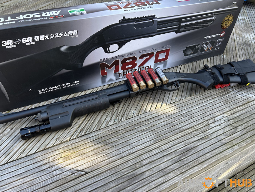 Tokyo Marui M870 Tactical - Used airsoft equipment