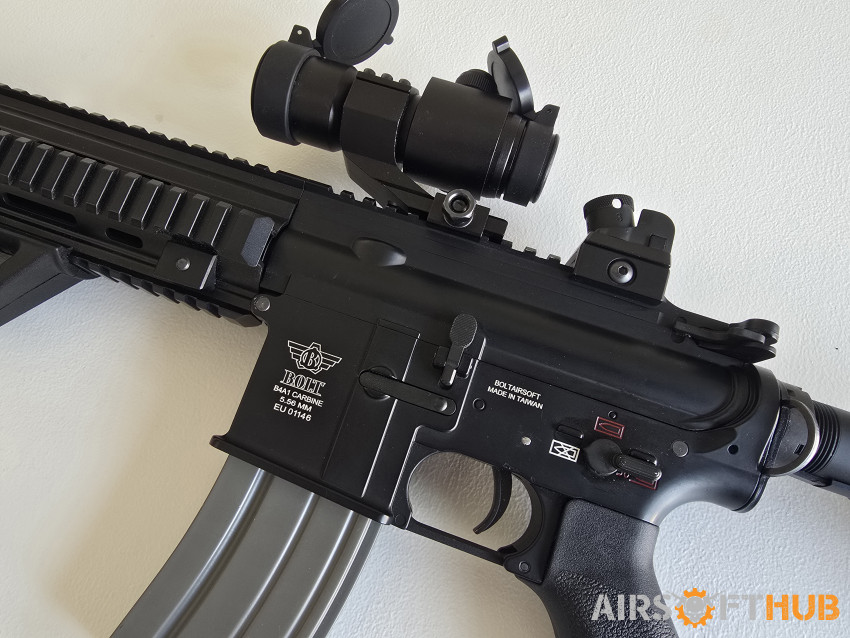 Bolt B4 DEVGRU with Suppressor - Used airsoft equipment