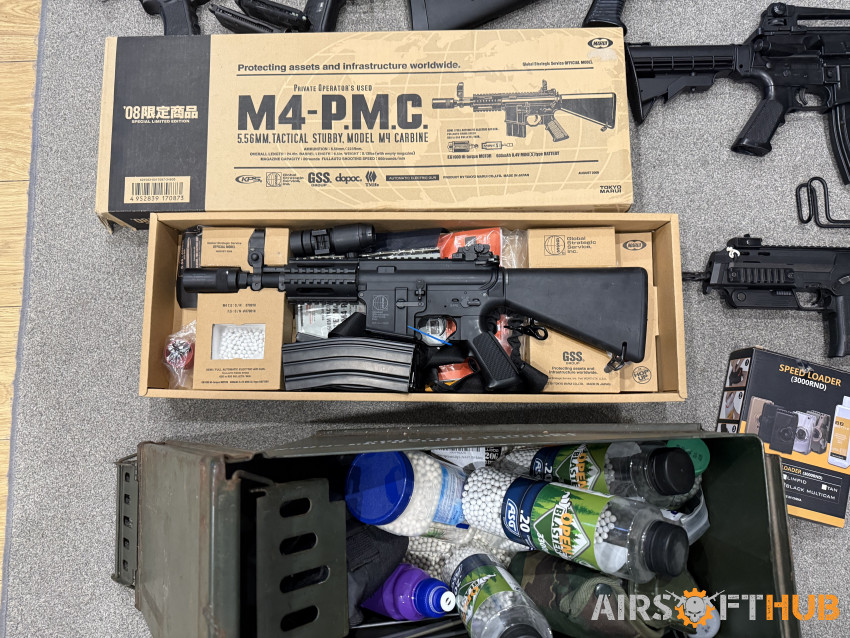 Airsoft bundle huge kit - Used airsoft equipment