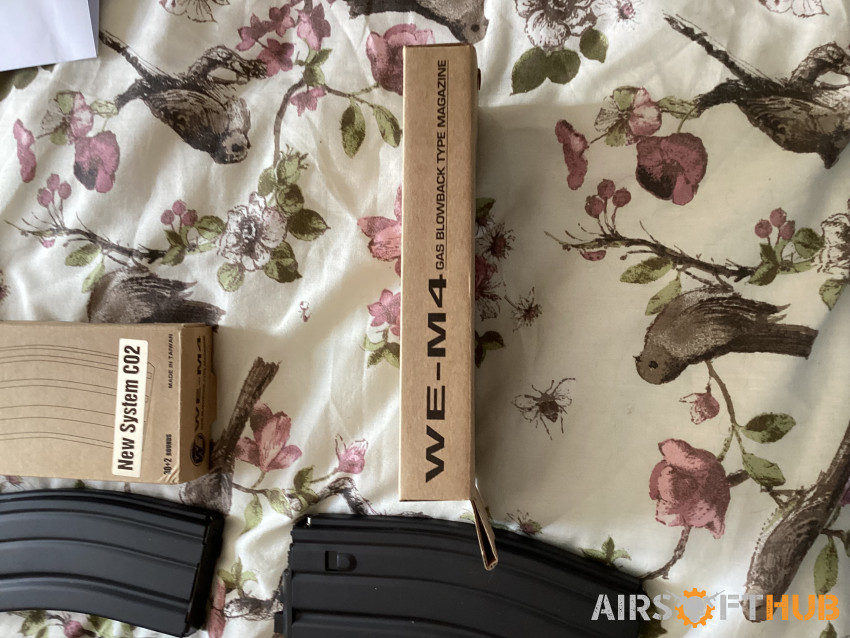Co2 GBB Magazines Open Bolt M4 - Used airsoft equipment