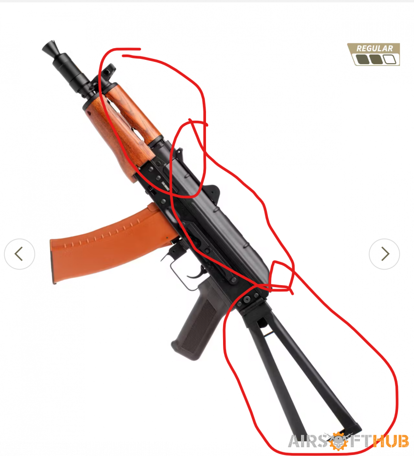 CYMA CM.045A PARTS - Used airsoft equipment