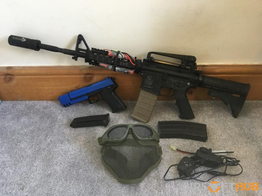 M4A1 electric and Y&P gas pis - Used airsoft equipment