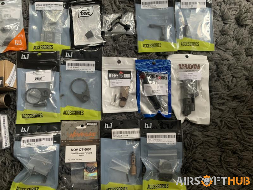 Job lot of MWS parts - Used airsoft equipment