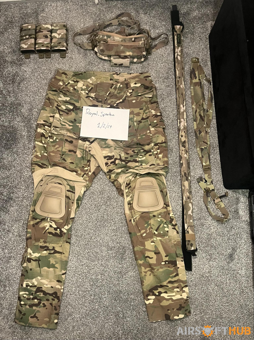 Multicam Gear - Used airsoft equipment