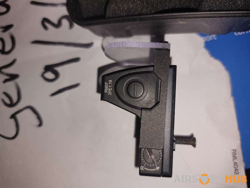 Red red dot trijicon - Used airsoft equipment