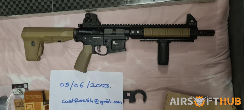 PTS mega arms MKM-AR15 - Used airsoft equipment