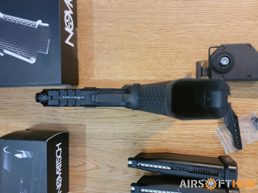 Novritsch ssp5 4.3 + 6 mags +m - Used airsoft equipment