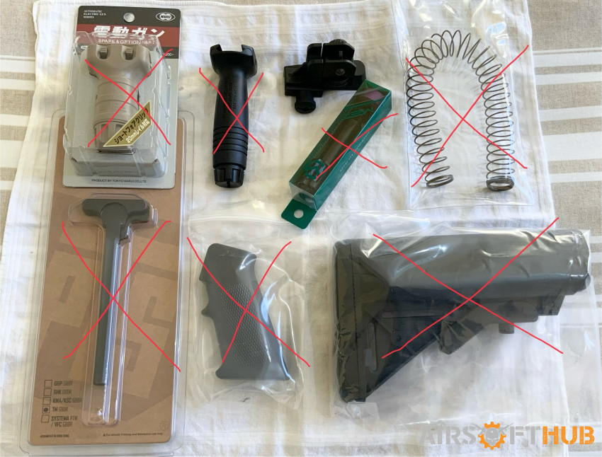 Brand New Marui MWS Parts - Used airsoft equipment