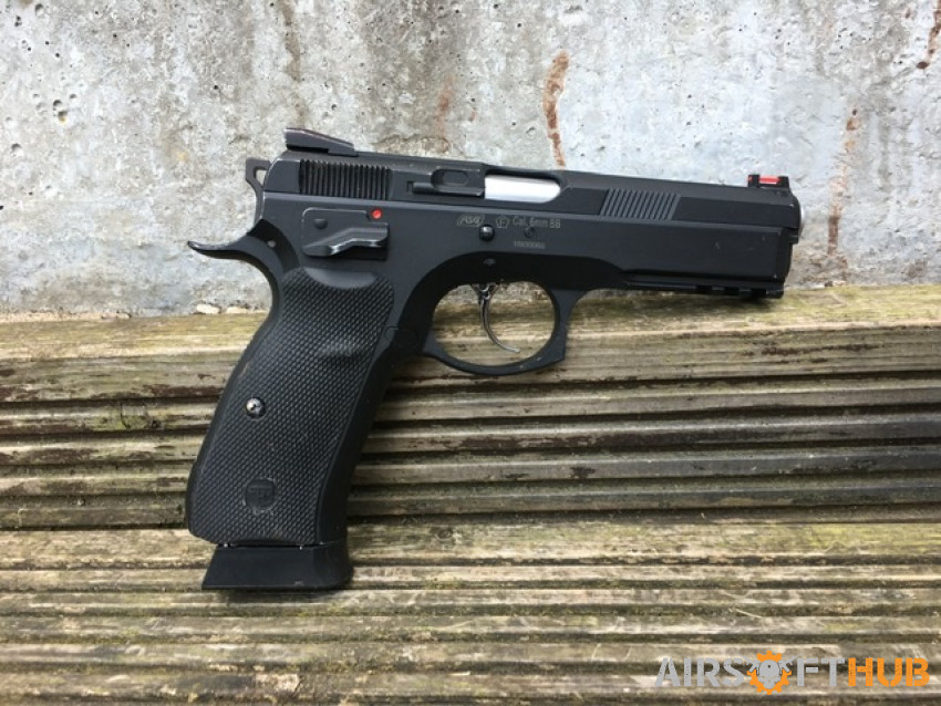CZ75 Shadow SP01 Co2 GBB - Used airsoft equipment