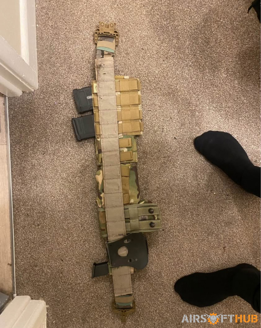 Jayjays CQB shooters belt - Used airsoft equipment