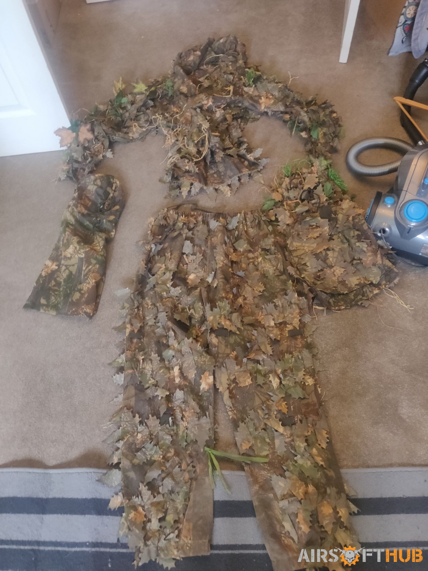  kmcs ghillie suit M - Used airsoft equipment