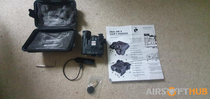 Dbal mk2 laser and flashlight - Used airsoft equipment