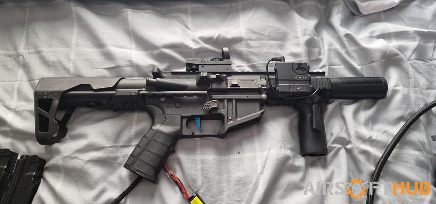 King arms hpa full set up - Used airsoft equipment