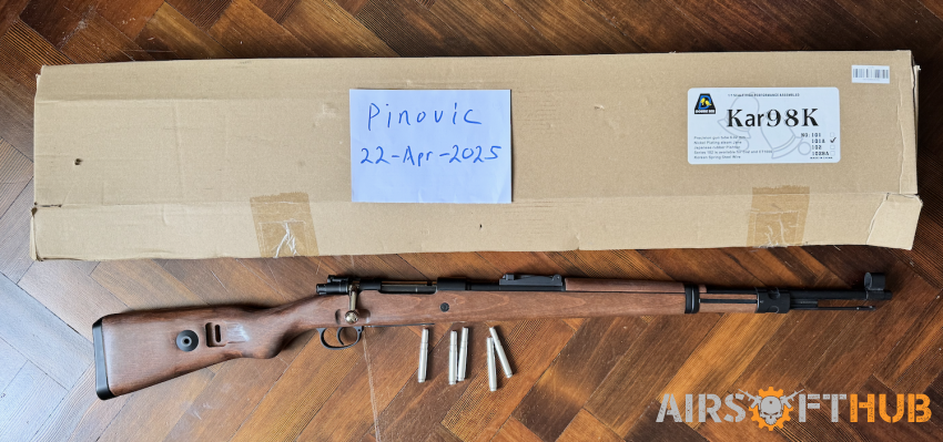 Double Bell Kar98K - Used airsoft equipment