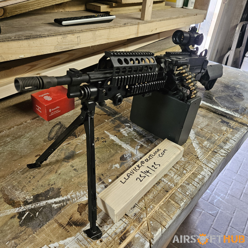 Classic Army M249 - Used airsoft equipment