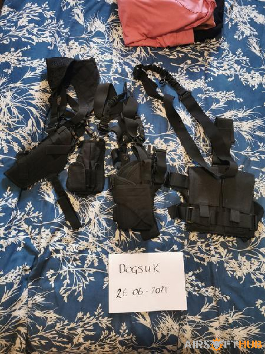 Big bundle of gear - Used airsoft equipment