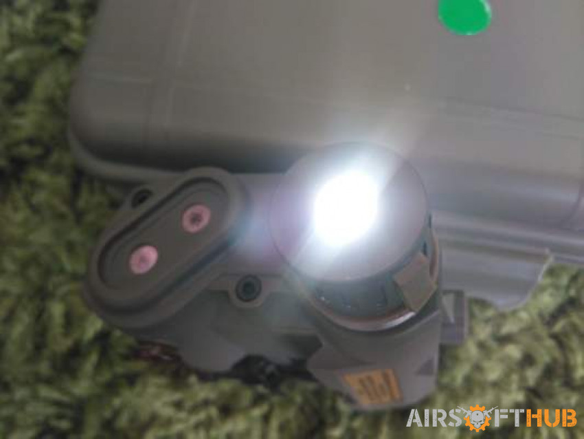 Peq Box Battery  Green Laser - Used airsoft equipment