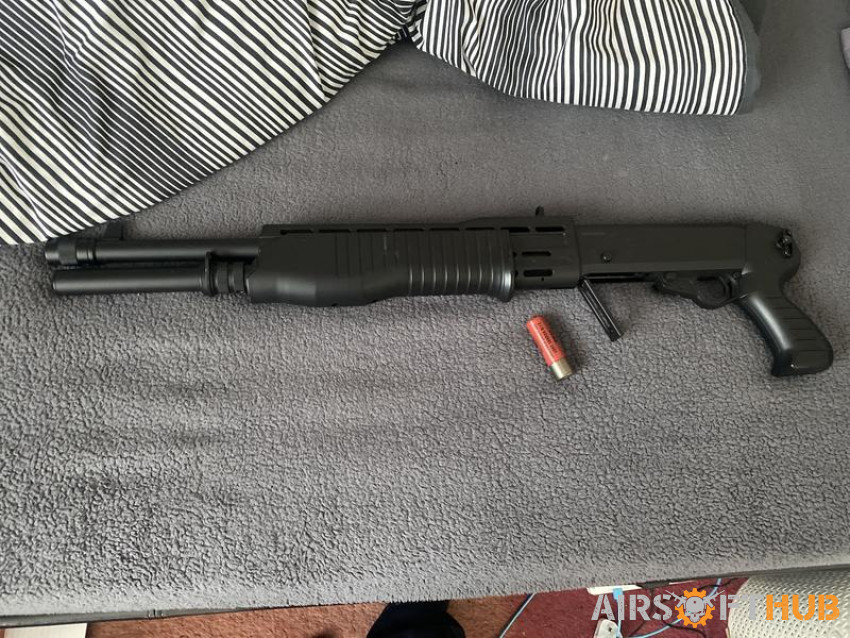 Tri shot shotgun - Used airsoft equipment