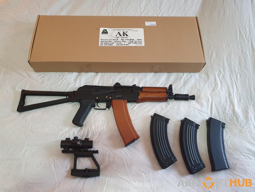 Double Bell AK74U - Used airsoft equipment