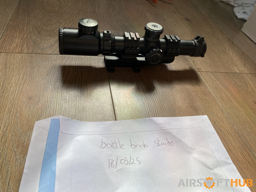 Nuprol Optics 1.25-5x26 IR LPV - Used airsoft equipment