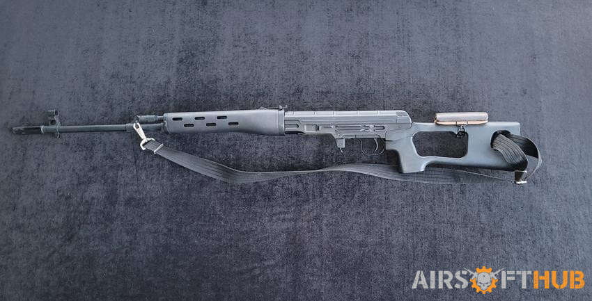Dragunov Sniper Rifle - Used airsoft equipment