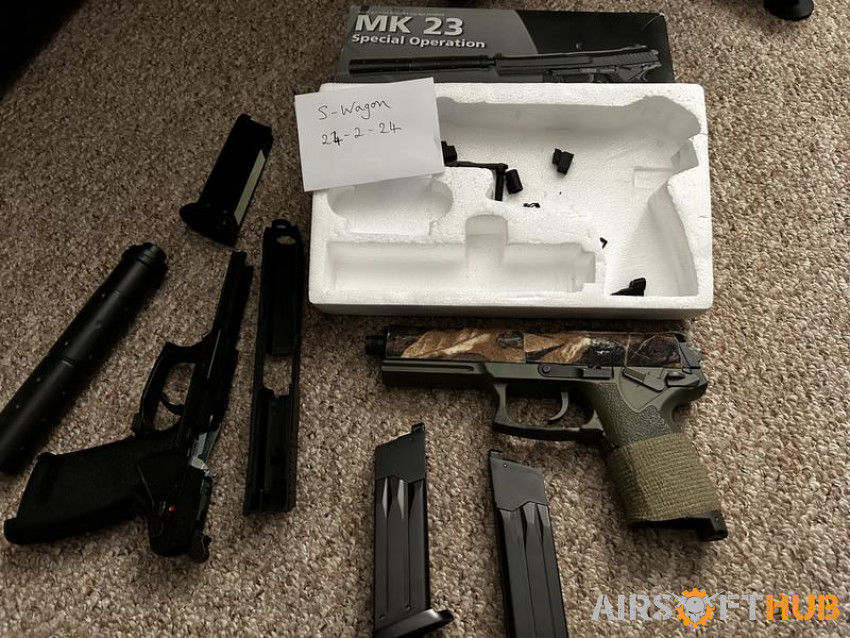 Asg mk23 - Used airsoft equipment