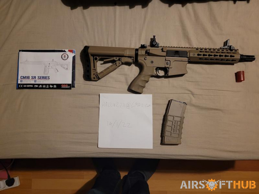 G&G CM16 SRS - Used airsoft equipment