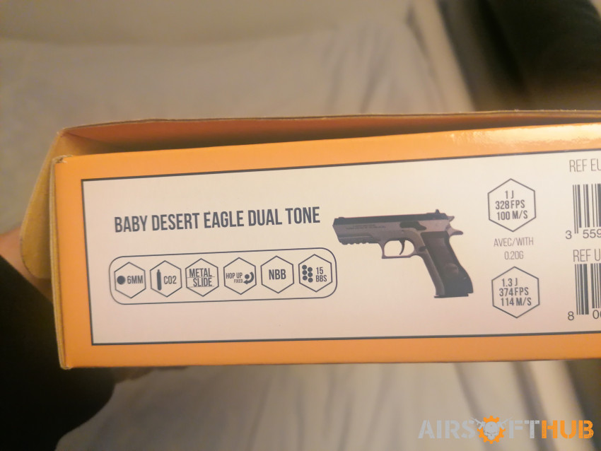 Co2 Baby Desert Eagle - Used airsoft equipment