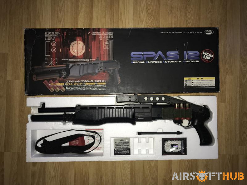 TM SPAS 12 with folding stock - Used airsoft equipment