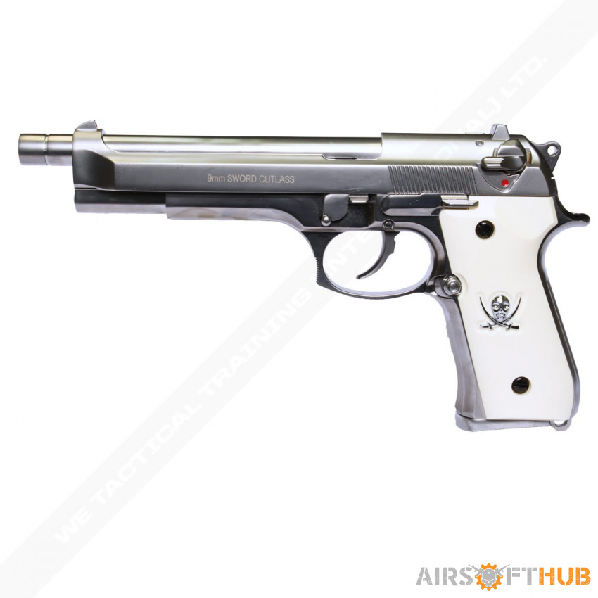 WE SILVER CUTLASS - Used airsoft equipment