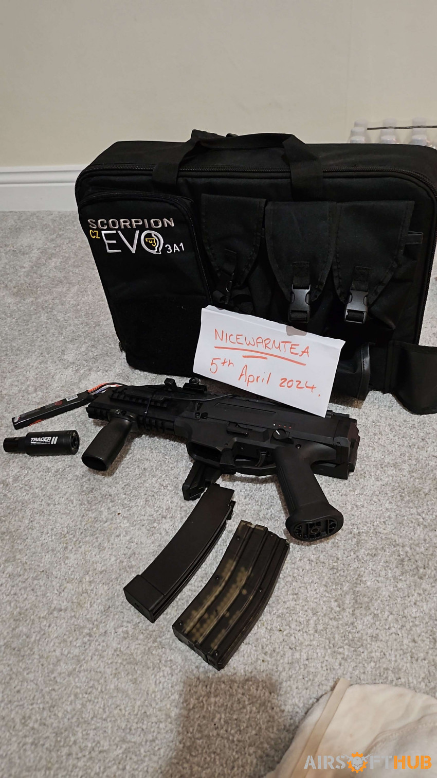 ASG CZ SCORPION EVO 3 A1 - Used airsoft equipment