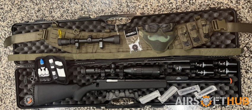 Novritsch SSG10 A1 Airsoft - Used airsoft equipment