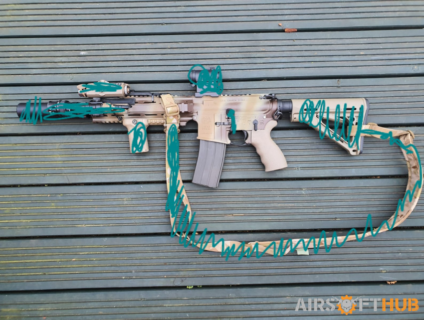 GHK M4... GBBR... L119A2 - Used airsoft equipment