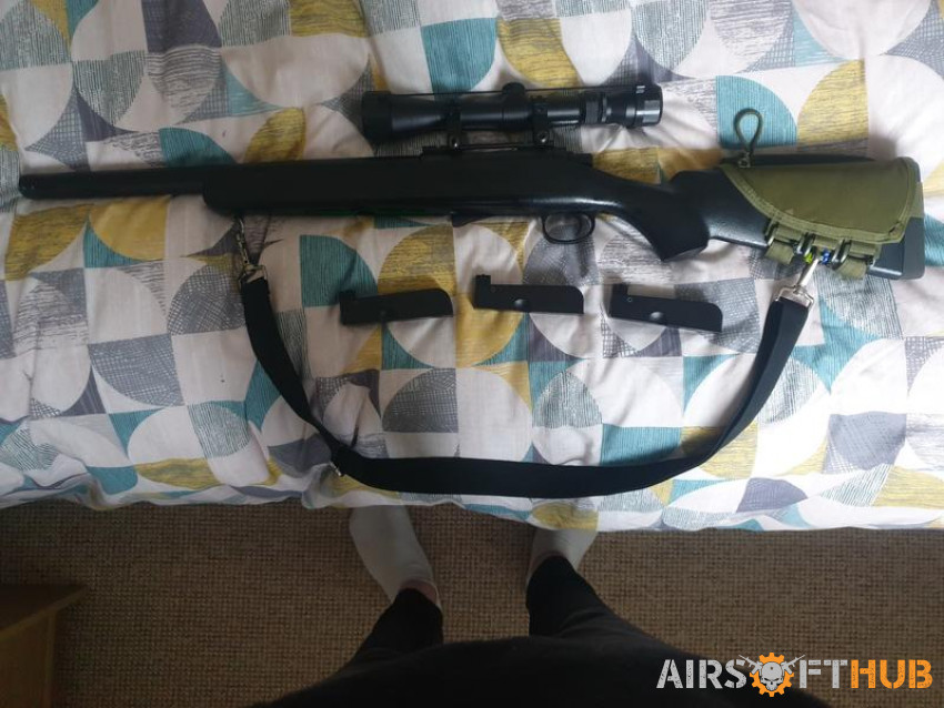 VSR 10 with upgrades - Used airsoft equipment