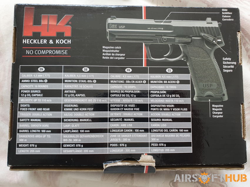 Heckler and koch pistol - Used airsoft equipment