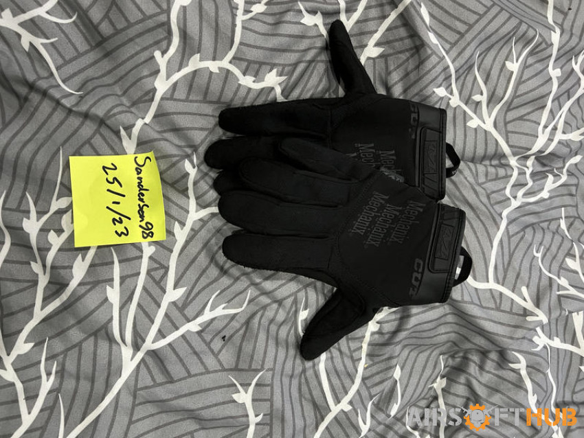 Black Mechanix Gloves - Used airsoft equipment
